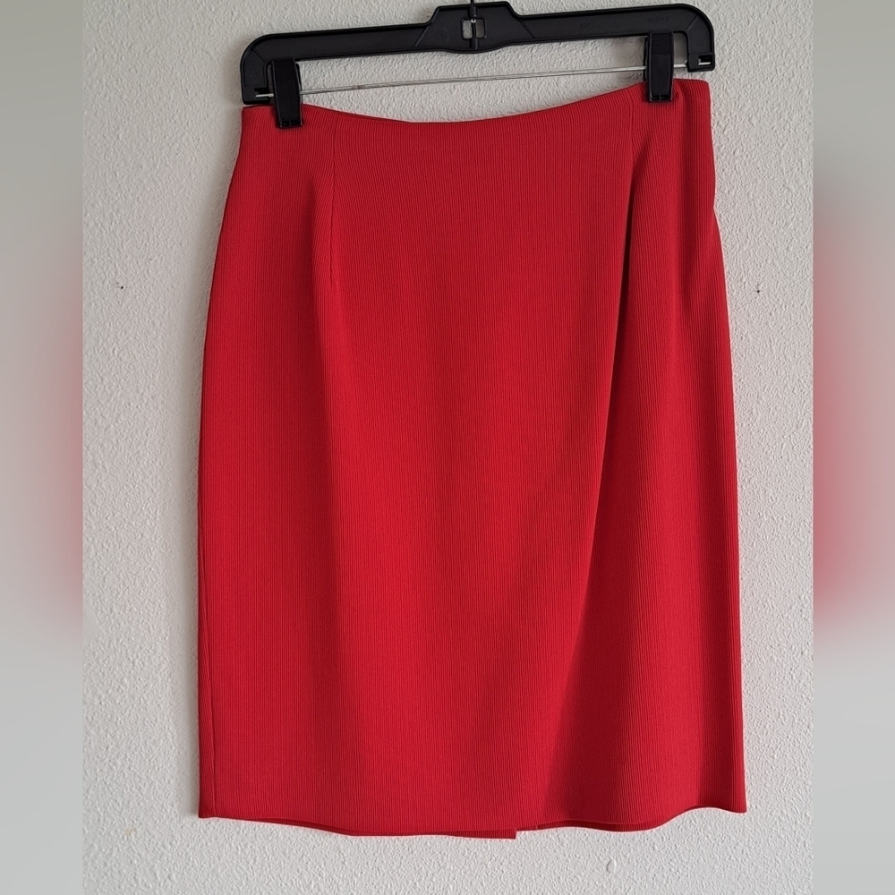 EUC Vintage Deadstock Garfield And Mark Red & White Trim Blazer & Skirt Size 4 - Picture 4 of 13